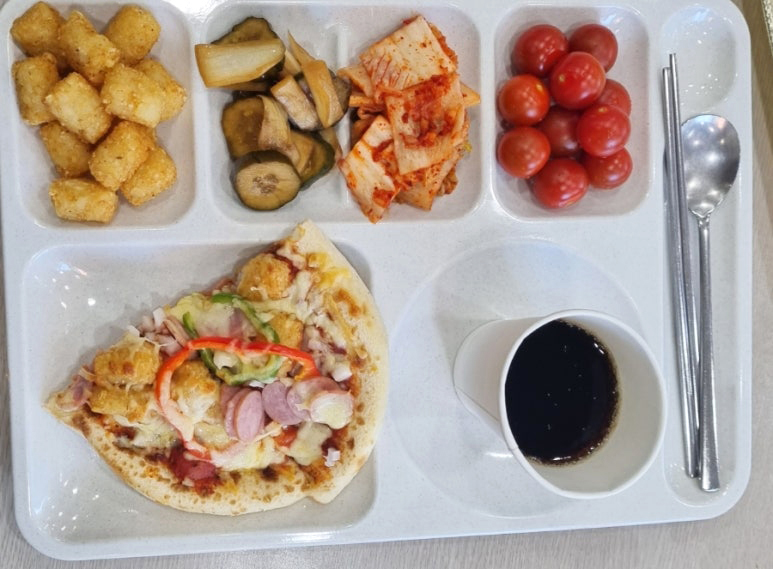 실제 제공식단